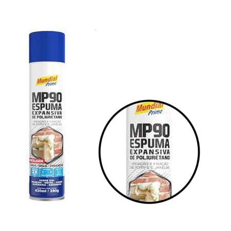 Espuma de Poliuretano Pro Spray 430ML Mundial Prime MP90