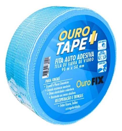 Fita Telada Azul De Fibra De Vidro 90m X 50mm - Ouro Tape