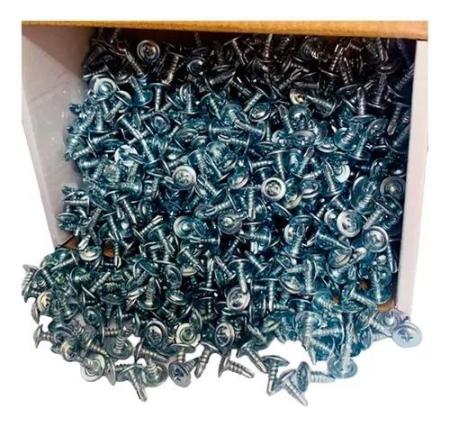 Parafuso de Aço para Drywall 4,2x13mm Auto Brocante Lentilha 1000 pçs