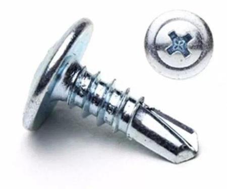 Parafuso de Aço para Drywall 4,2x13mm Auto Brocante Lentilha Philips 100 peças