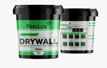 Massa Pronta Drywall 25KG Placlux